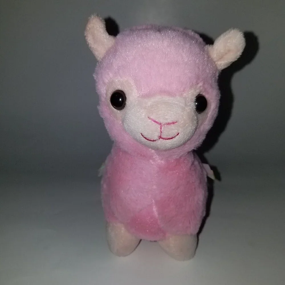 Pink Llama Plush Easter 7